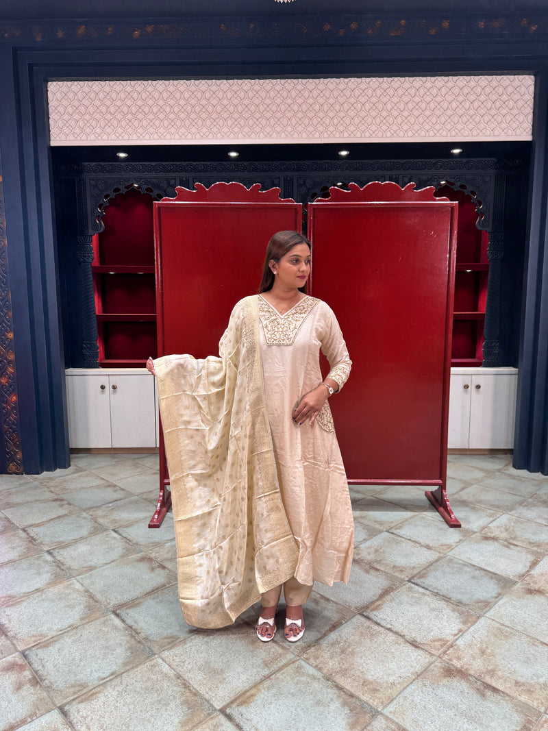 Ivory Kurta Set