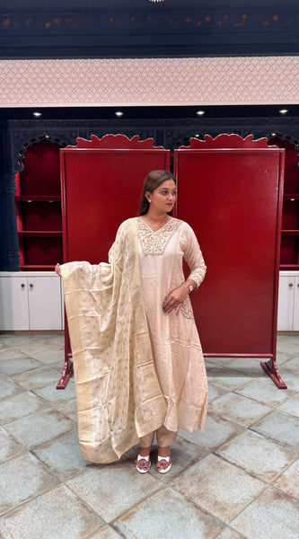 Ivory Kurta Set