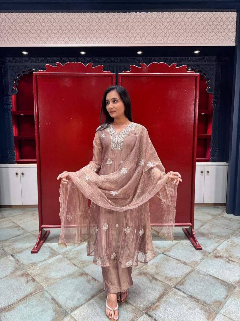 Dusty Rose Kurta Set