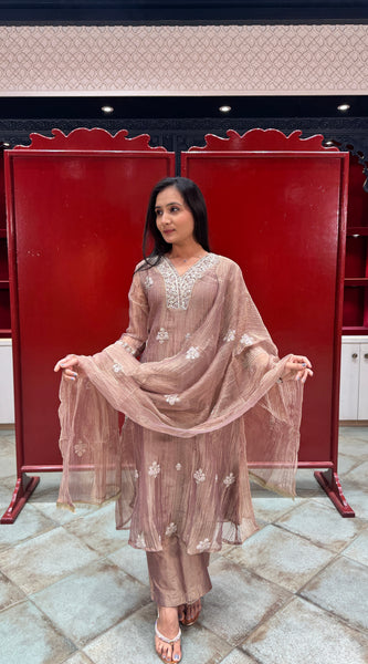 Dusty Rose Kurta Set