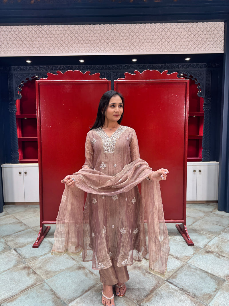 Dusty Rose Kurta Set
