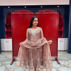 Dusty Rose Kurta Set