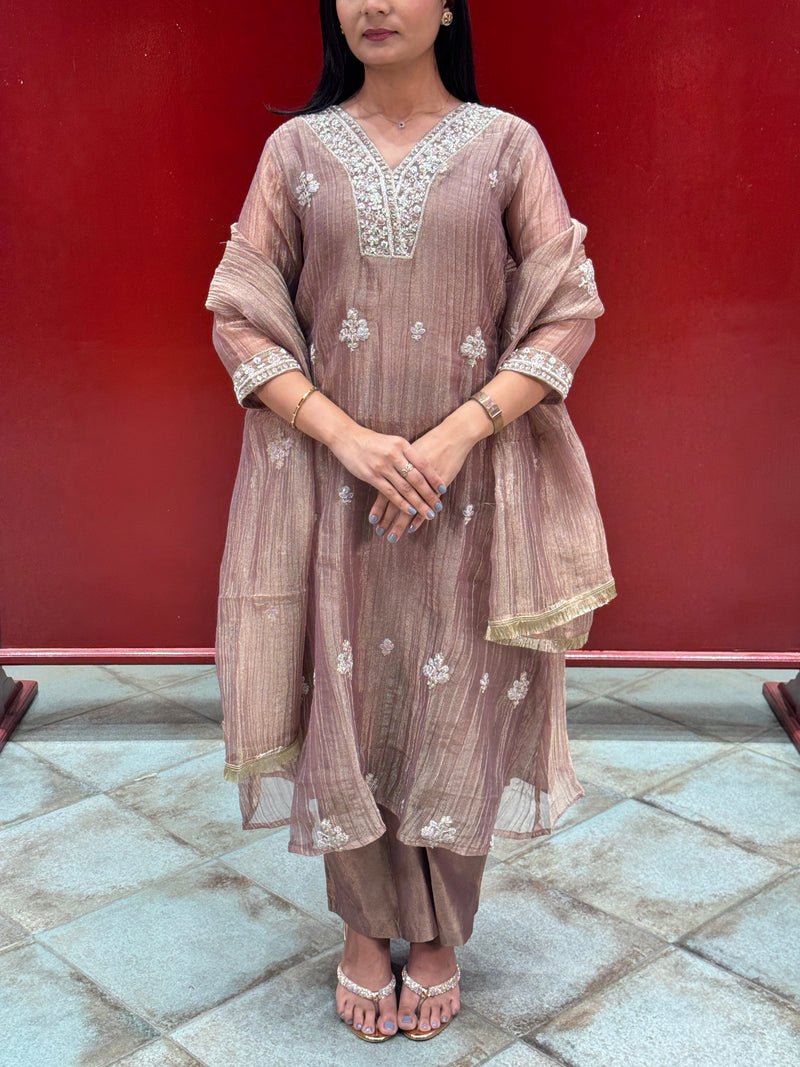 Dusty Rose Kurta Set