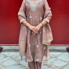 Dusty Rose Kurta Set