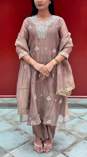 Dusty Rose Kurta Set