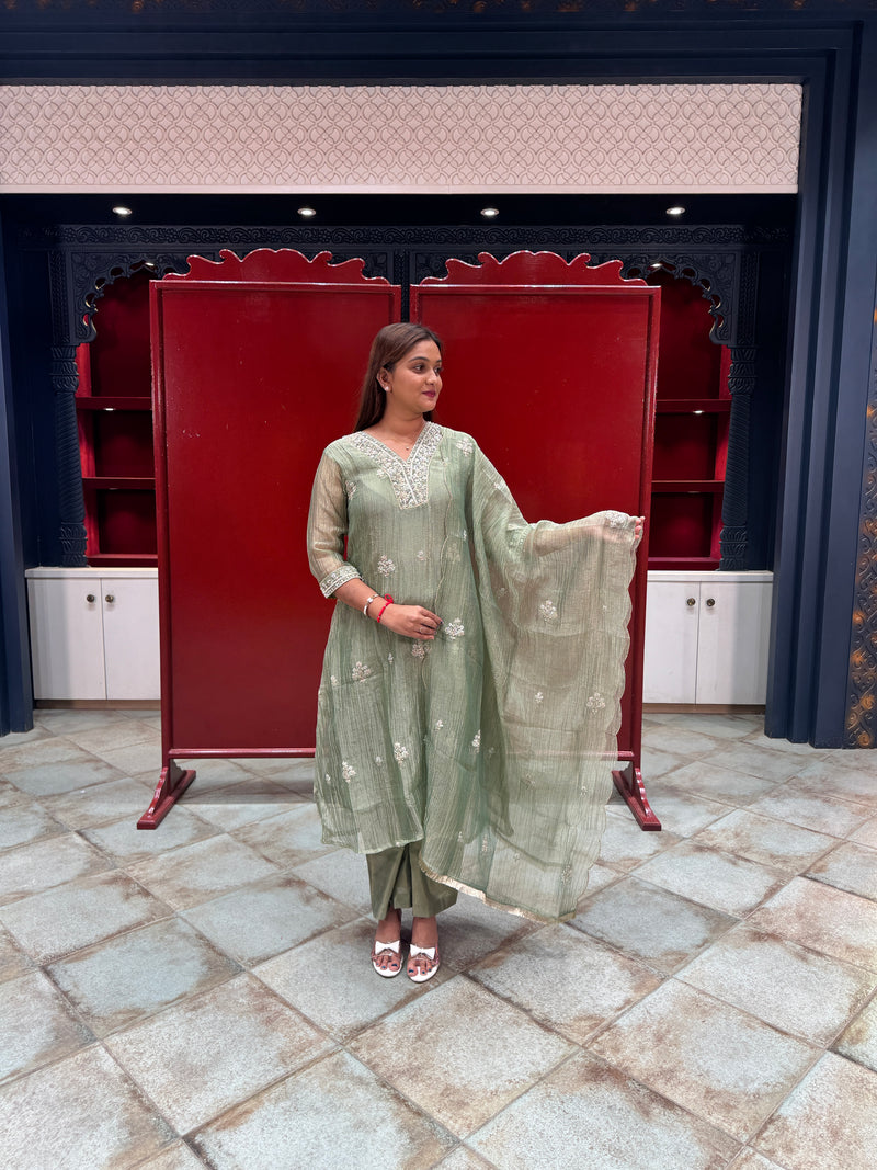 Sage Green Kurta Set