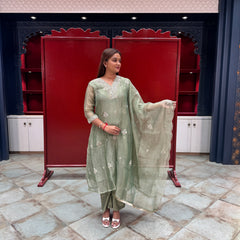 Sage Green Kurta Set