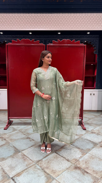 Sage Green Kurta Set