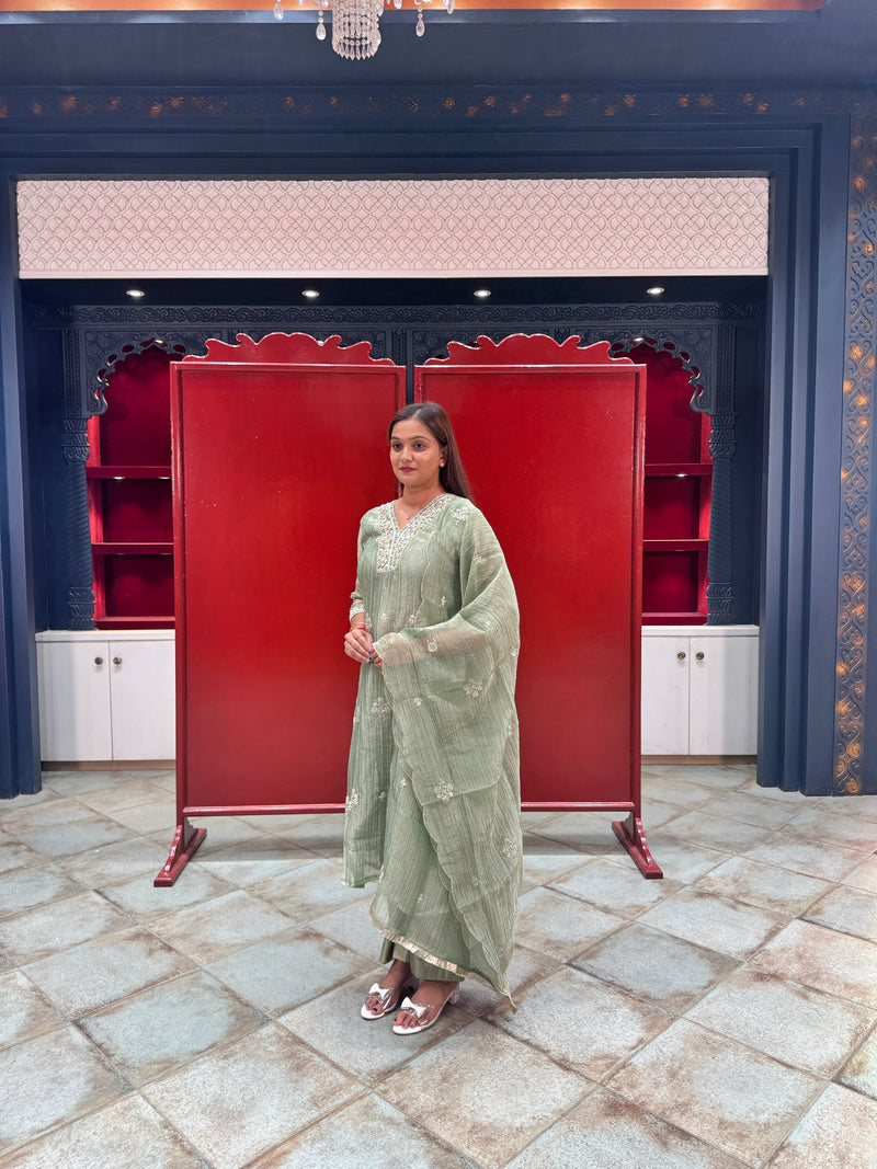 Sage Green Kurta Set
