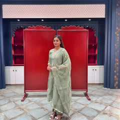 Sage Green Kurta Set