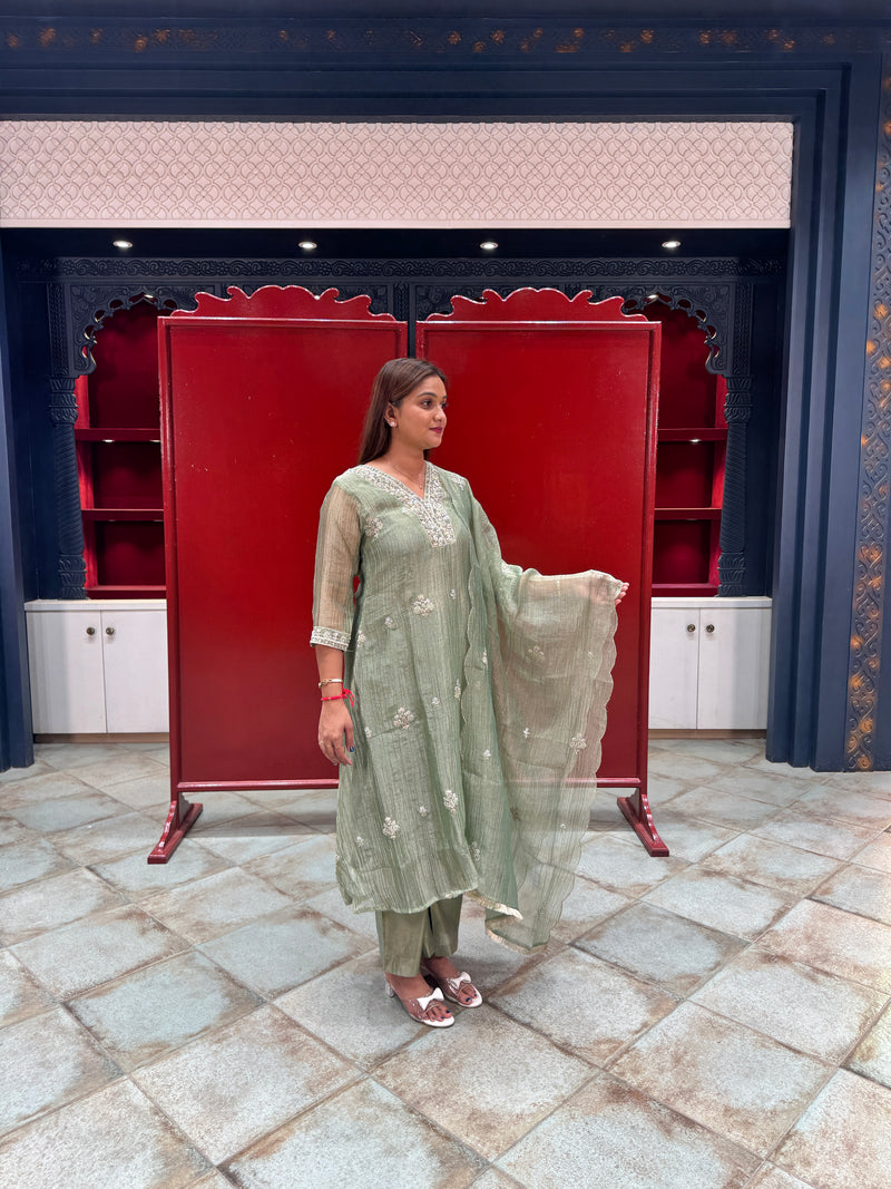 Sage Green Kurta Set
