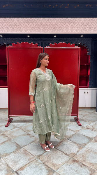 Sage Green Kurta Set