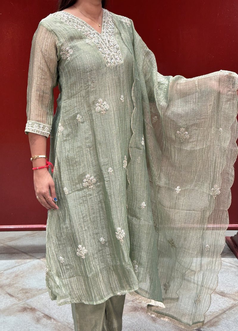 Sage Green Kurta Set