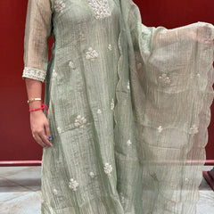 Sage Green Kurta Set