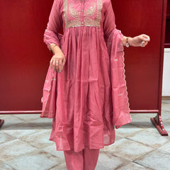 Rose Mauve Kurta Set