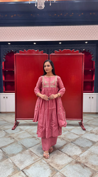 Rose Mauve Kurta Set
