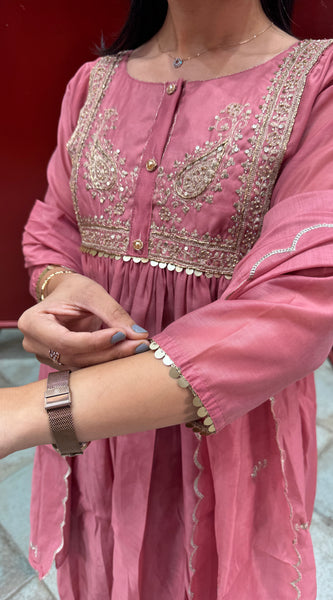Rose Mauve Kurta Set