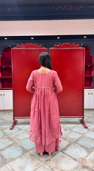 Rose Mauve Kurta Set