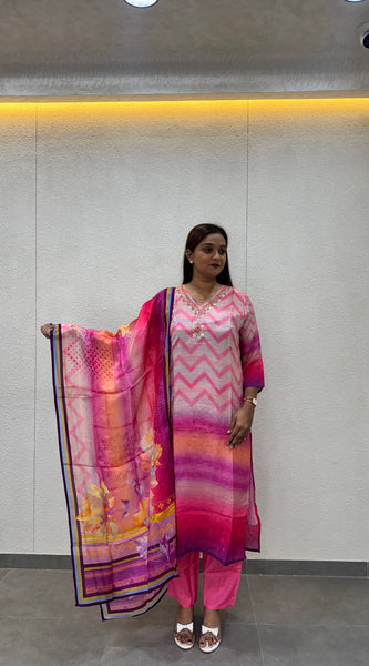 Multi-Color Kurta Set