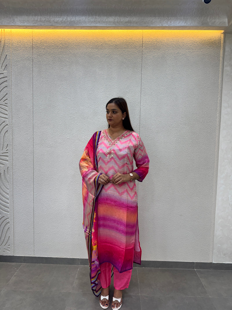 Multi-Color Kurta Set