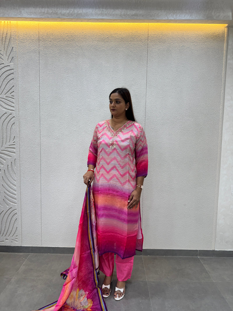 Multi-Color Kurta Set