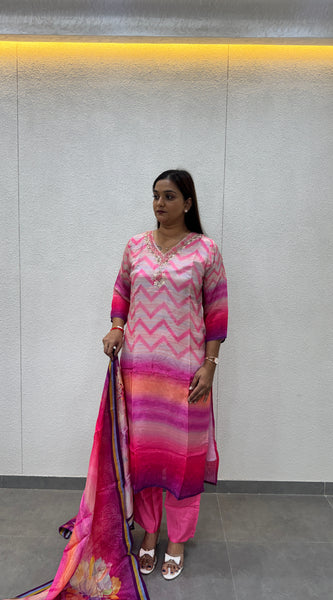 Multi-Color Kurta Set