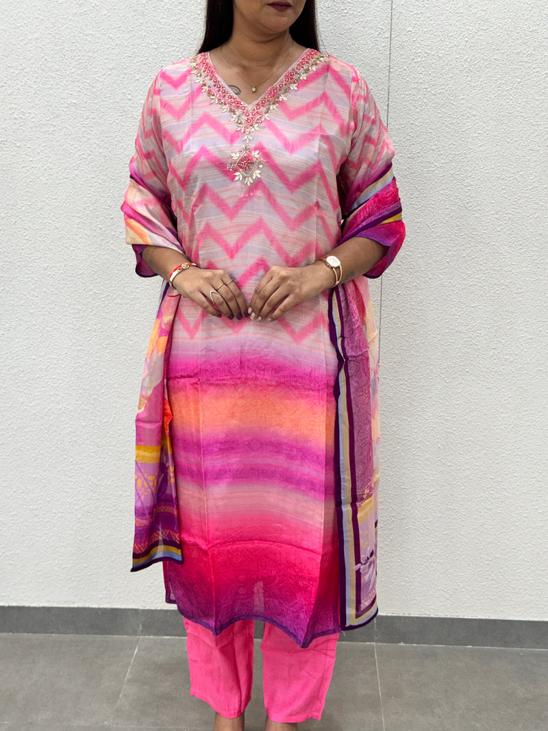 Multi-Color Kurta Set