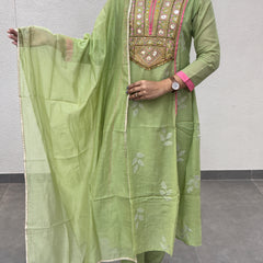 Pistachio Green Kurta Set