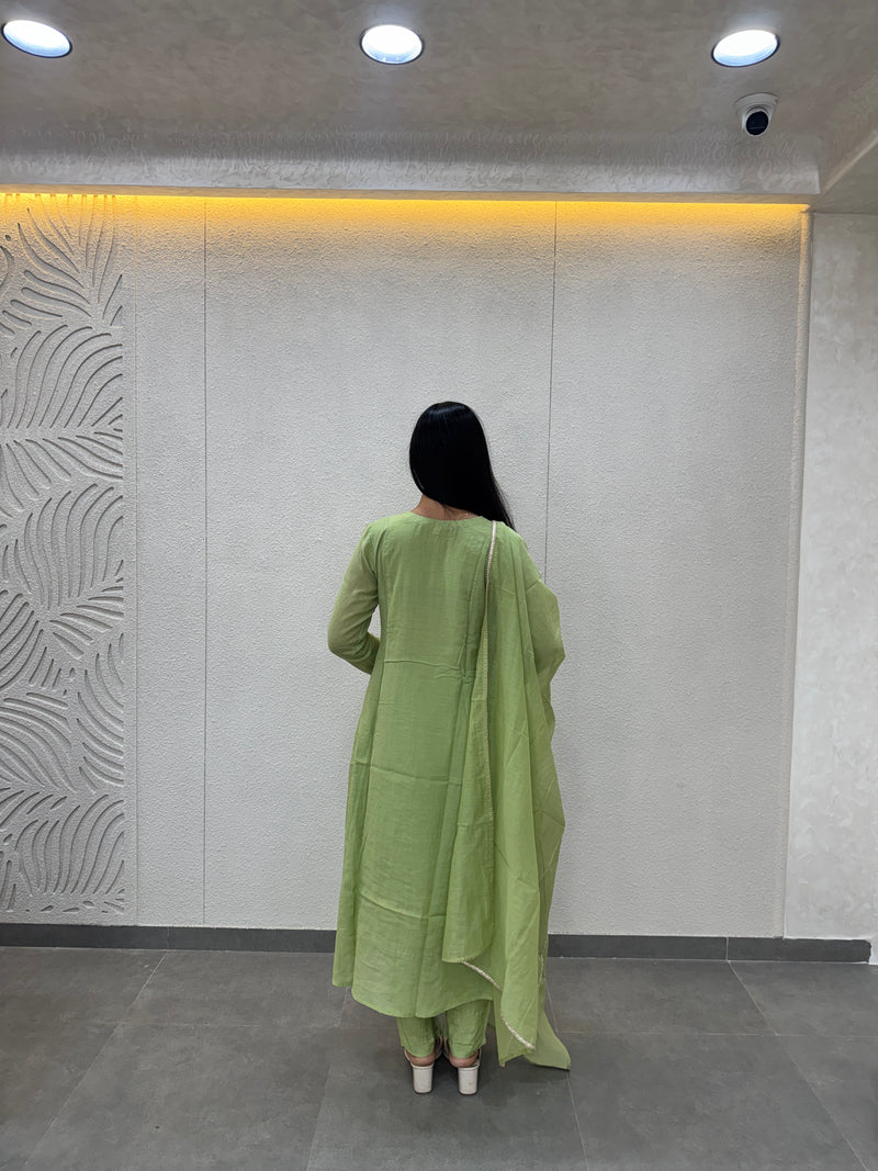 Pistachio Green Kurta Set