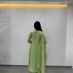 Pistachio Green Kurta Set