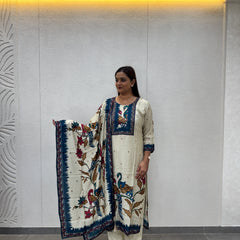 Off-White Kurta Set