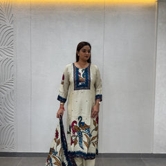 Off-White Kurta Set