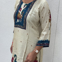 Off-White Kurta Set