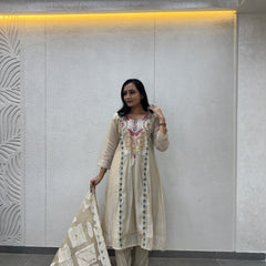 Beige Kurta Set