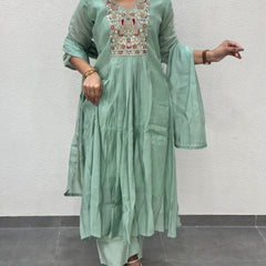 Mint Green Kurti Set