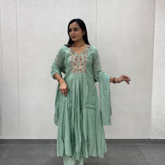 Mint Green Kurti Set