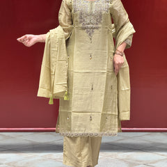 Muted Sage Green Kurti Set