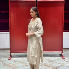 Champagne Gold Kurti Set
