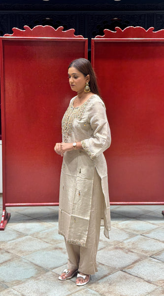 Champagne Gold Kurti Set