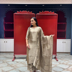 Bronze Gold Kurti Set