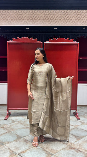 Bronze Gold Kurti Set