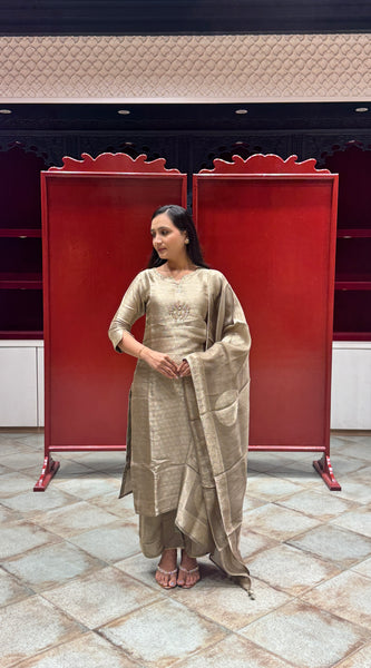 Bronze Gold Kurti Set