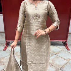 Bronze Gold Kurti Set