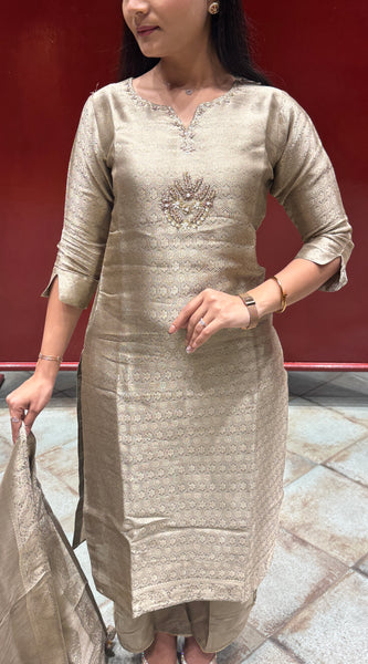 Bronze Gold Kurti Set