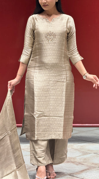 Bronze Gold Kurti Set