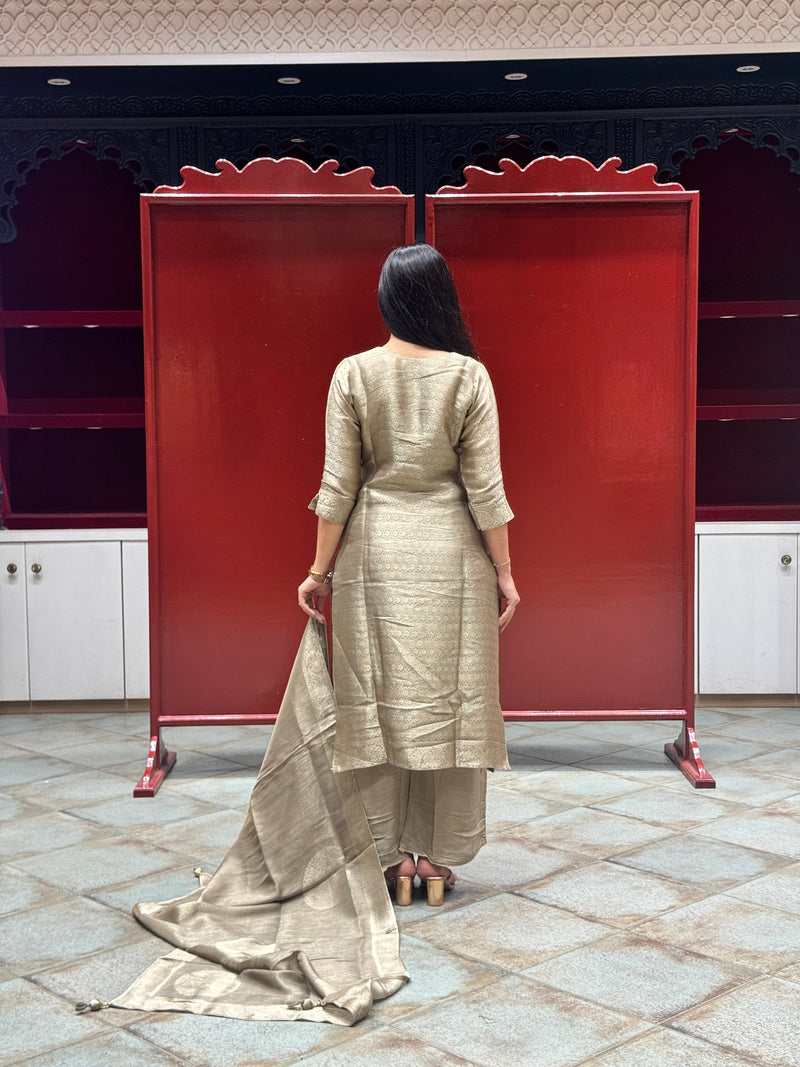 Bronze Gold Kurti Set