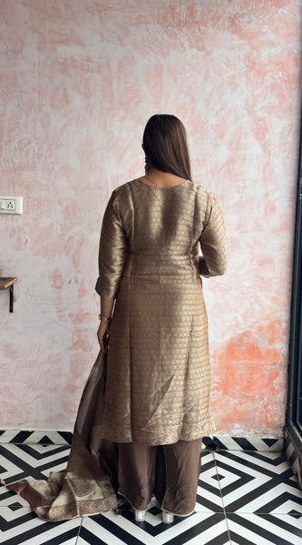 Taupe Bronze Kurti Set