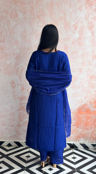 Royal Blue Kurti Set