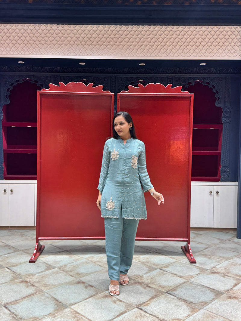 Dusty Blue Co-Ord Set