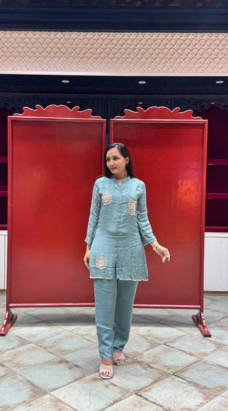 Dusty Blue Co-Ord Set